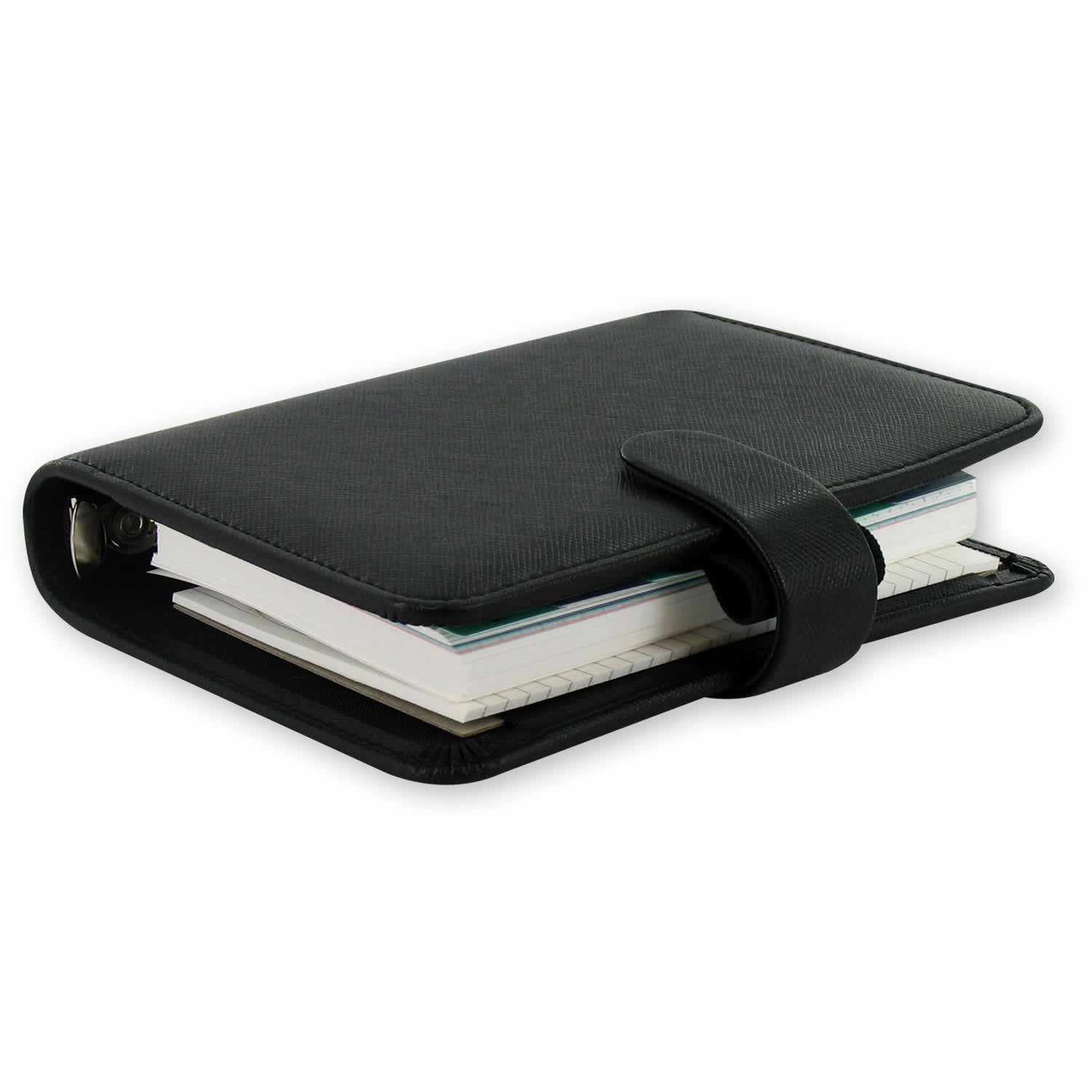 Ff Saffiano Pkt Organiser Black