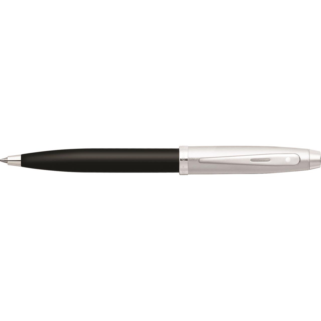 Sheaffer 100 Glossy Black/Chrome/Nickel PT BP