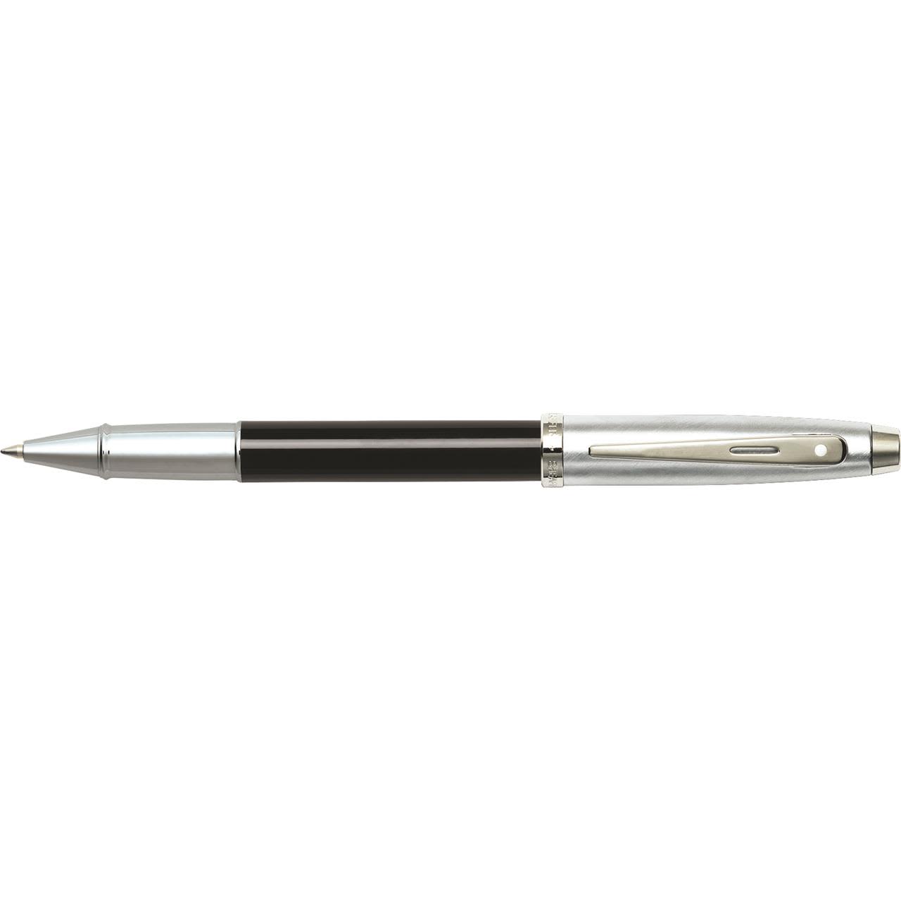 Sheaffer 100 Glossy Black/Chrome/Nickel PT RB