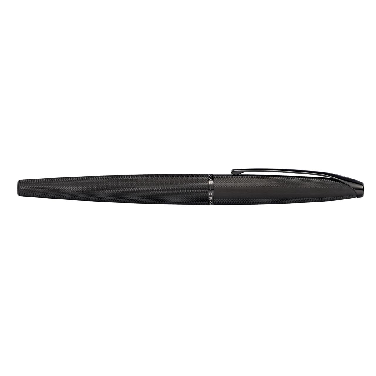 Cross ATX Brushed Black Etched Diamond MFP