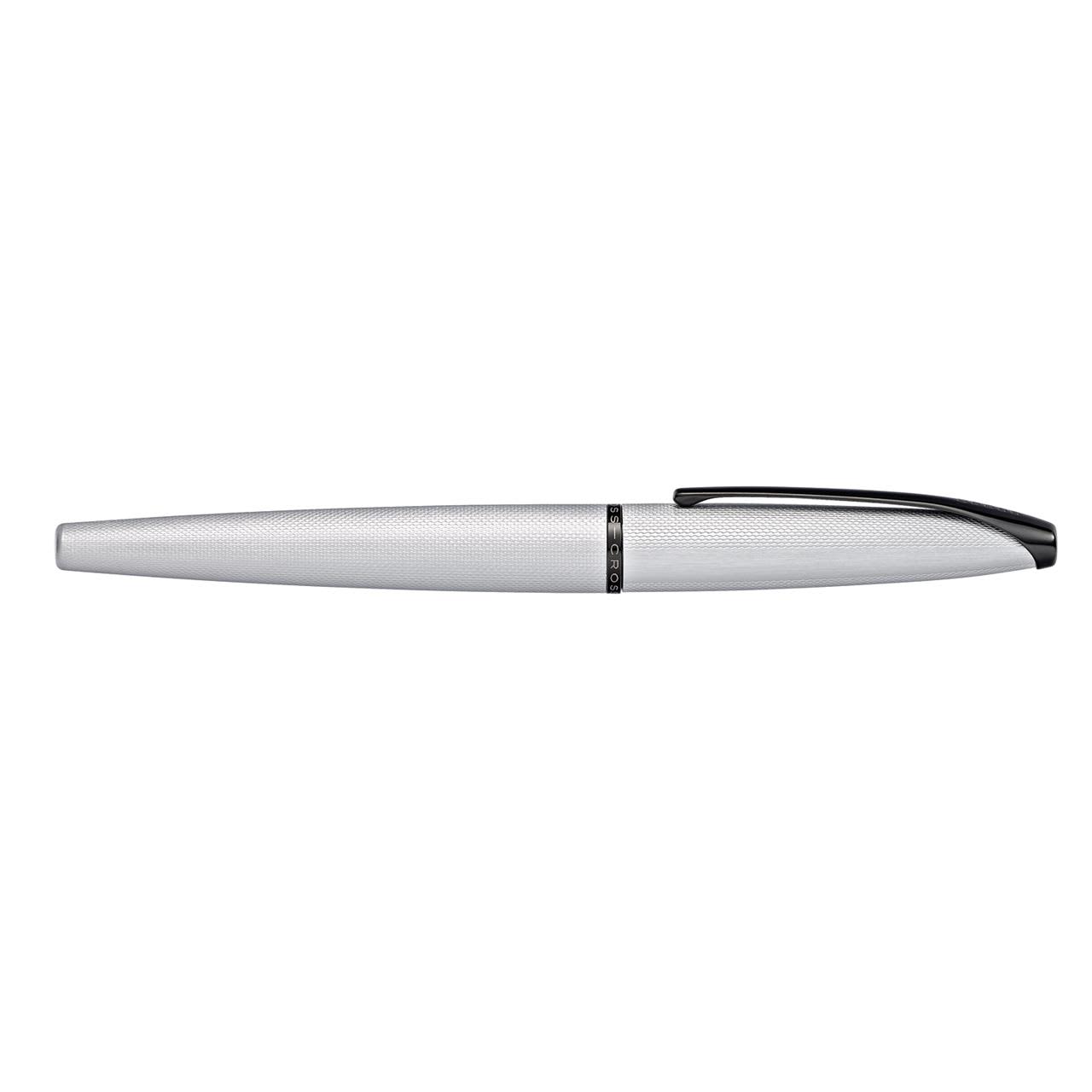 Cross ATX Brushed Chrome Etched Diamond MFP