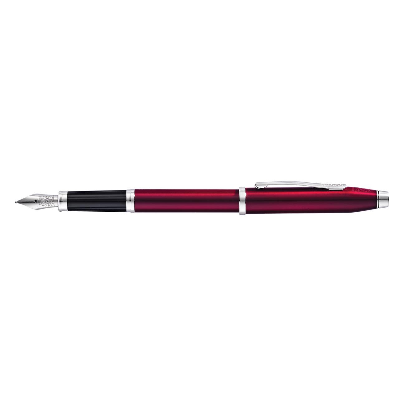 Cross Century II Translucent Plum/Rhodium Plate Appointments MFP