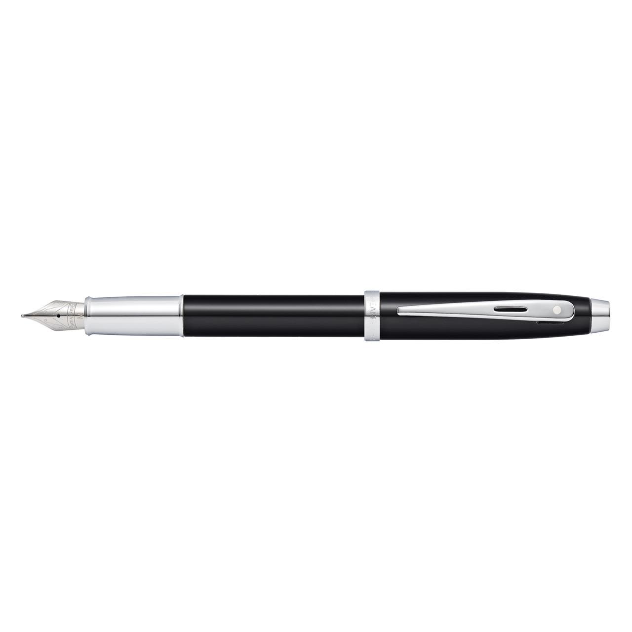 Sheaffer 100 Glossy Black Lacquer MFP