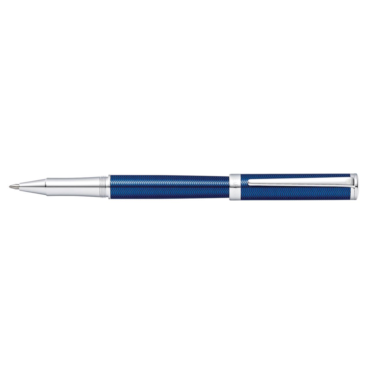 Sheaffer Intensity Engraved Blue/Chrome RB