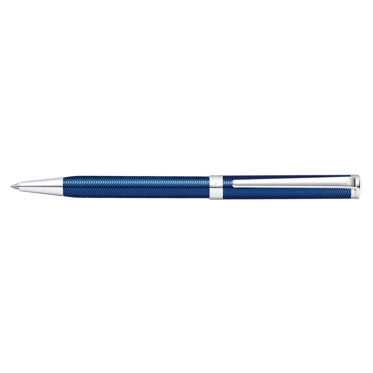 Sheaffer Intensity Engraved Blue/Chrome BP