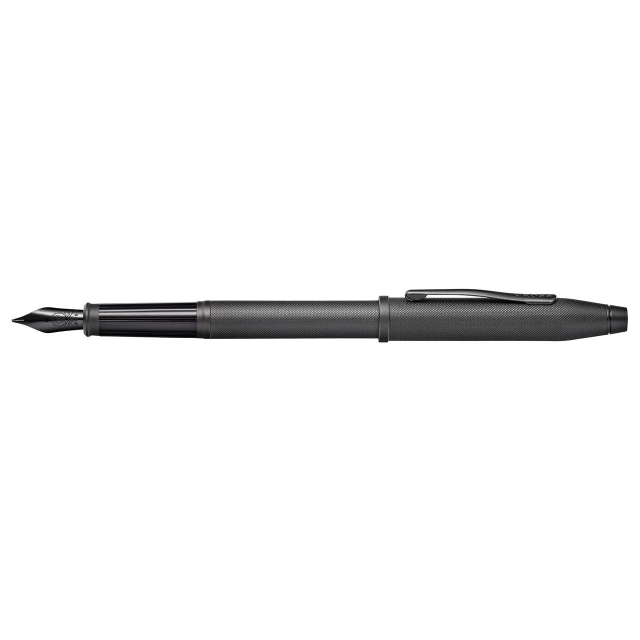 Cross Century II Black Micro Knurl and Matt Black MFP NEW