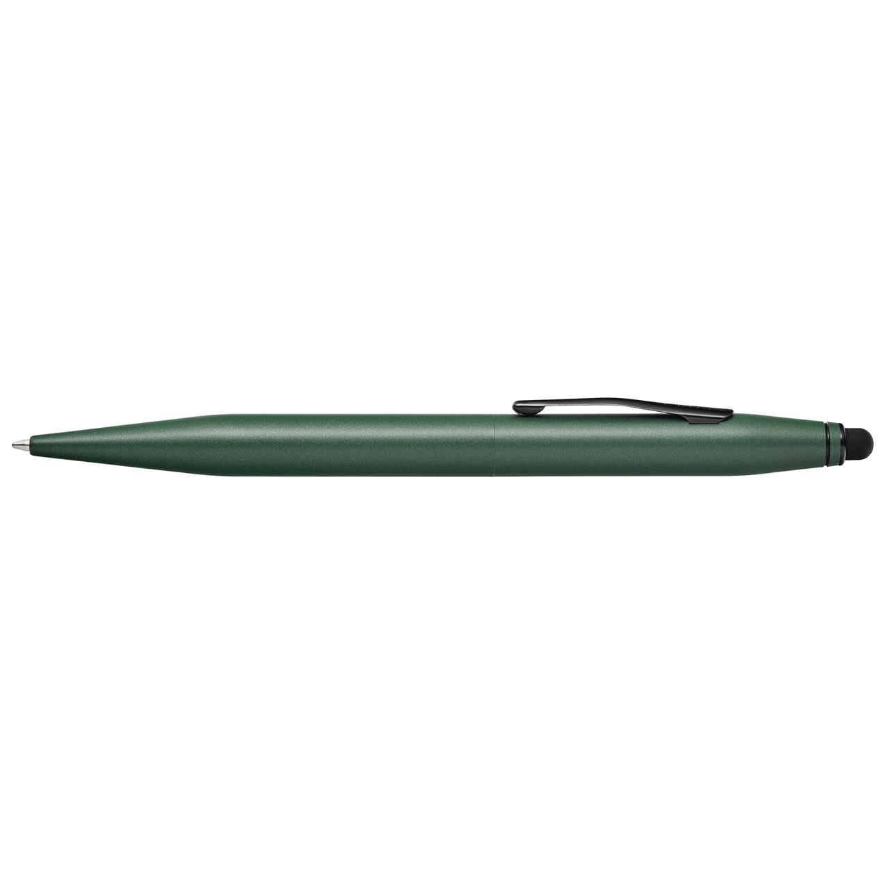 Cross Tech2 Matt Green Lacquer with Black PVD BP NEW