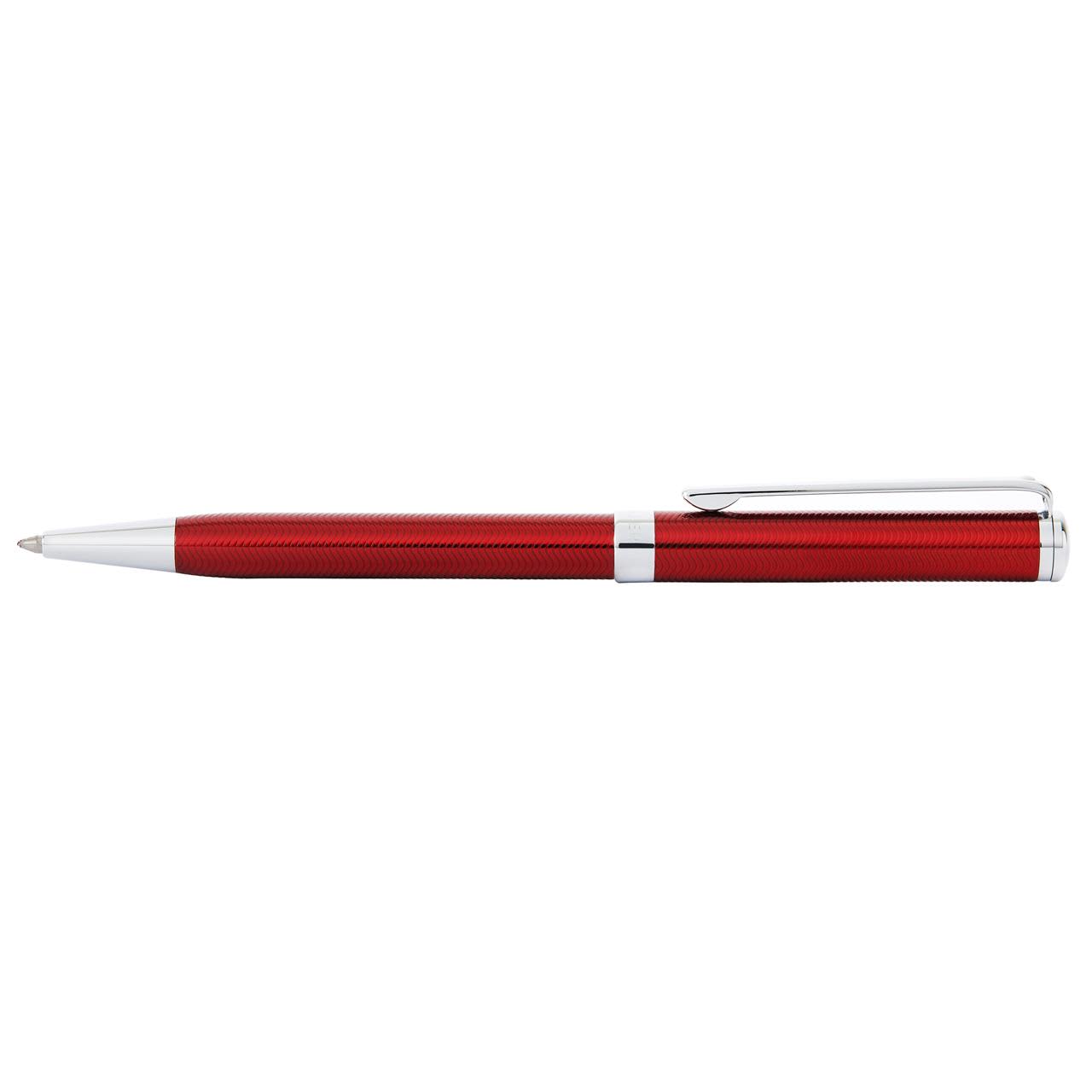Sheaffer Intensity Engraved Red/Chrome Trim BP NEW