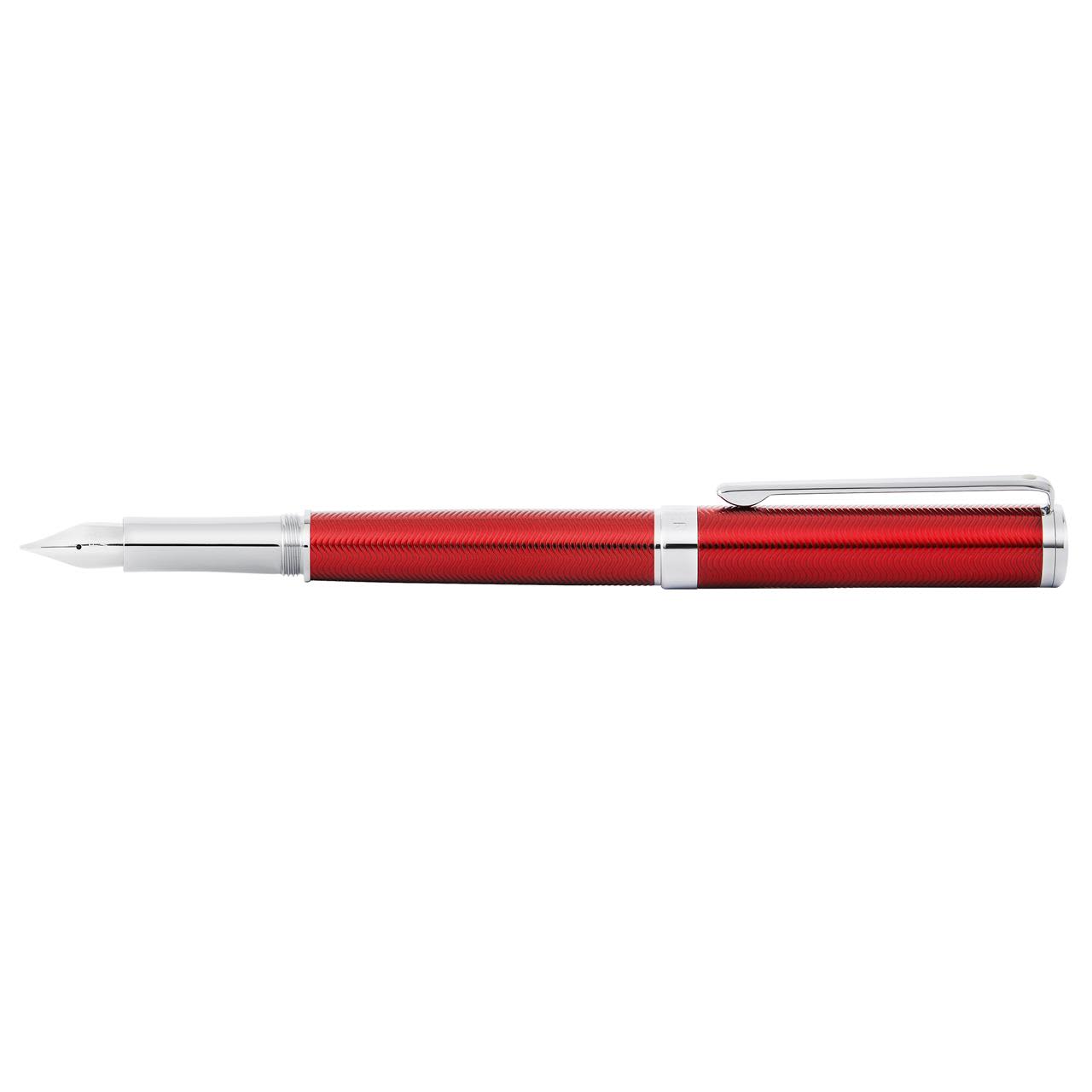 Sheaffer Intensity Engraved Red/Chrome Trim FFP NEW