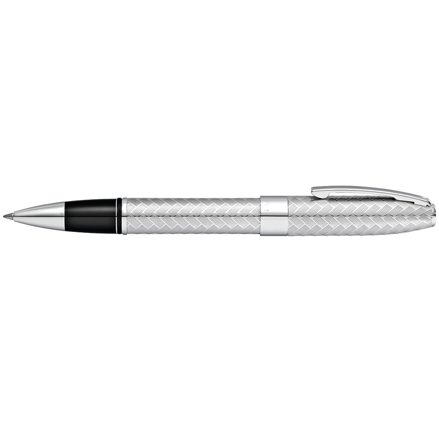 Sheaffer Legacy Chrome Chevron Pattern RB NEW