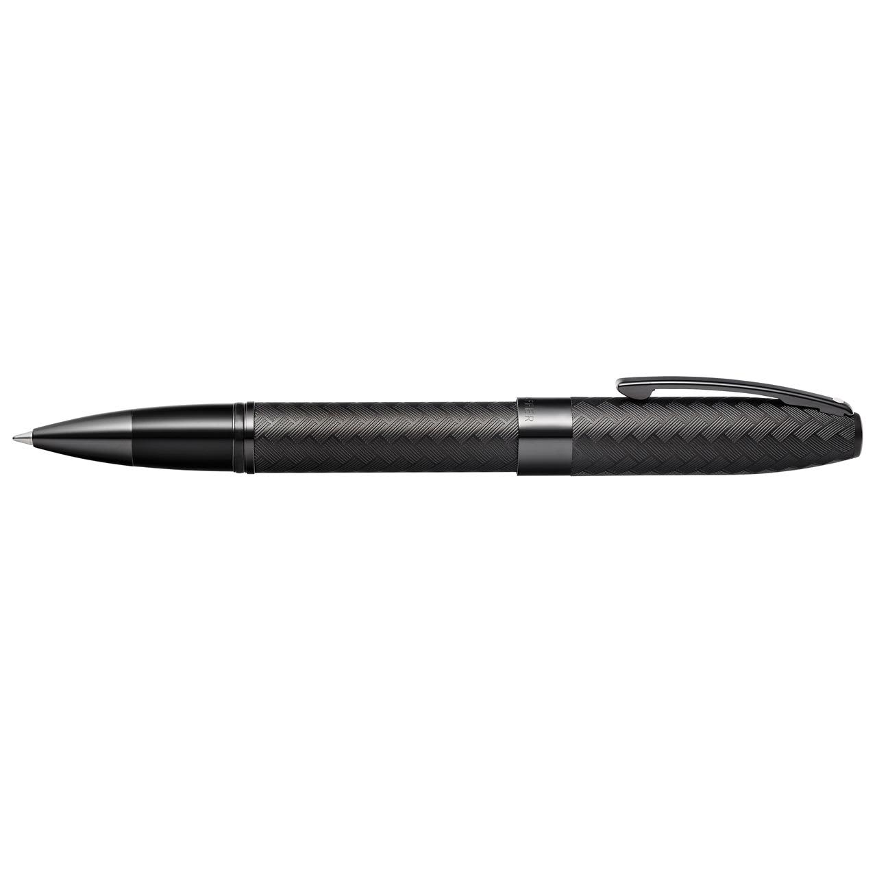 Sheaffer Legacy Matt Black Chevron Pattern RB NEW