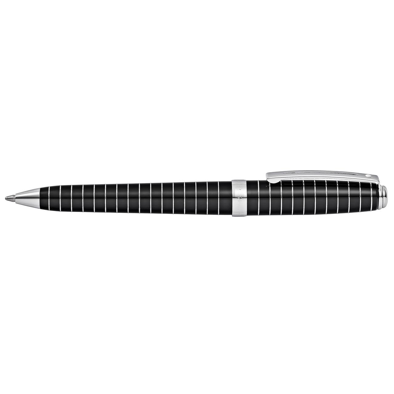Sheaffer Prelude Black Lacquer and Engraved Lines BP NEW