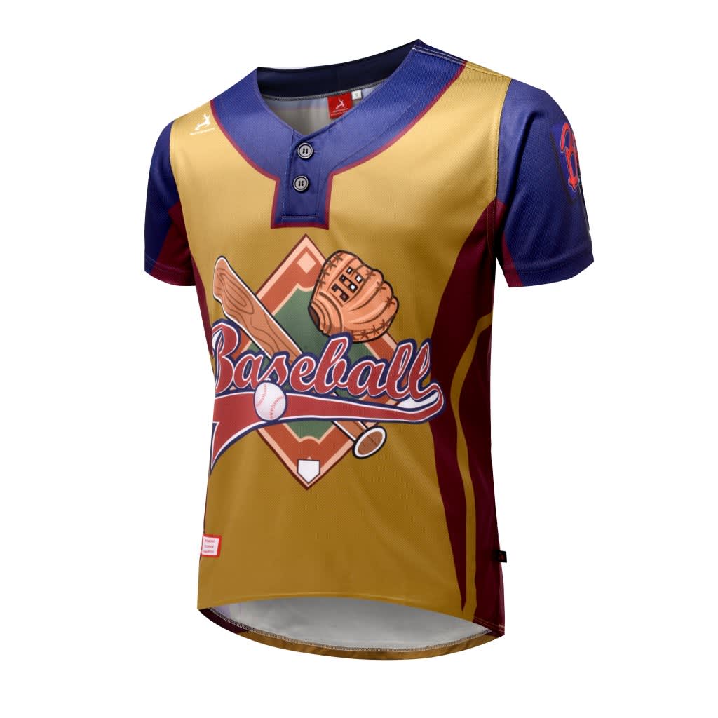 Baseball Tee 2 Button