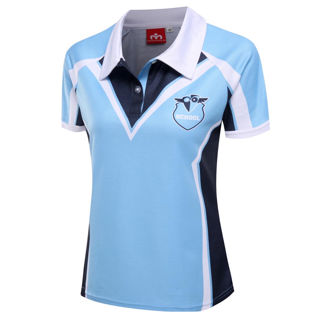 Sublimated Polo Cotton Back Lady