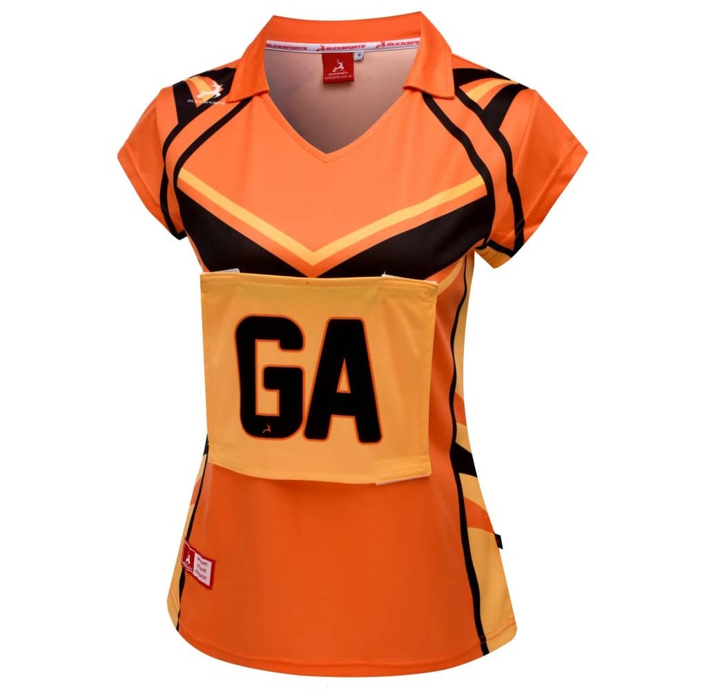 Netball Cap Sleeve Polo