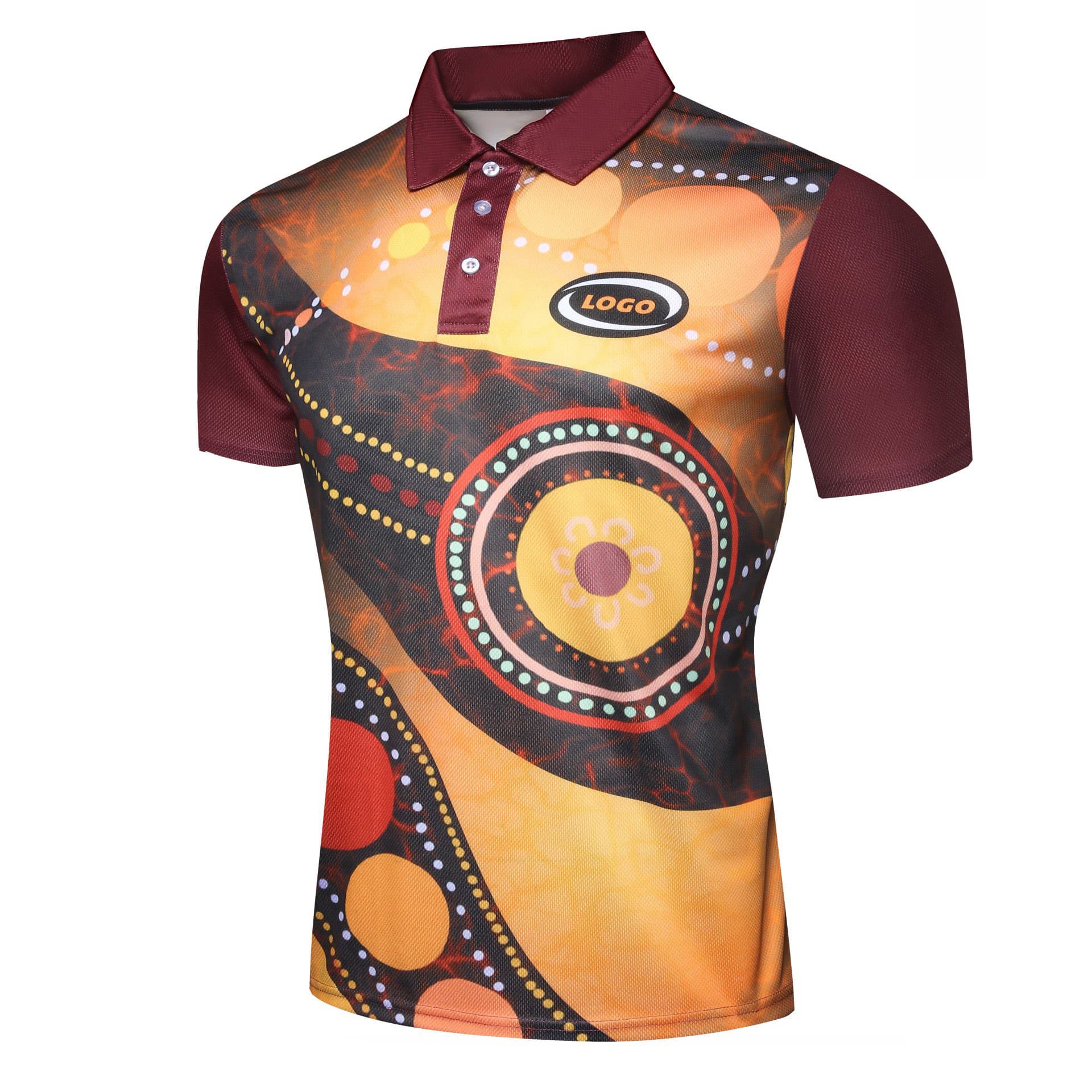 Customized Aboriginal Polo