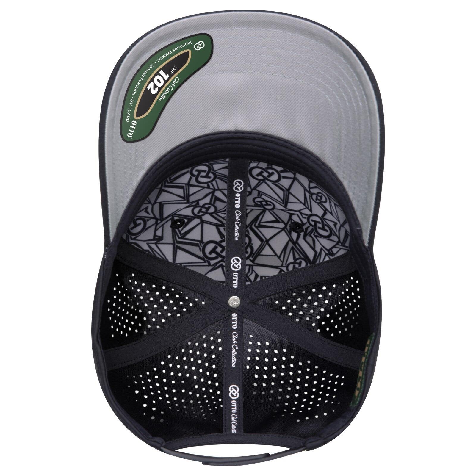 Club Collection 6 Panel Pro Style Perforated Cap C3-102
