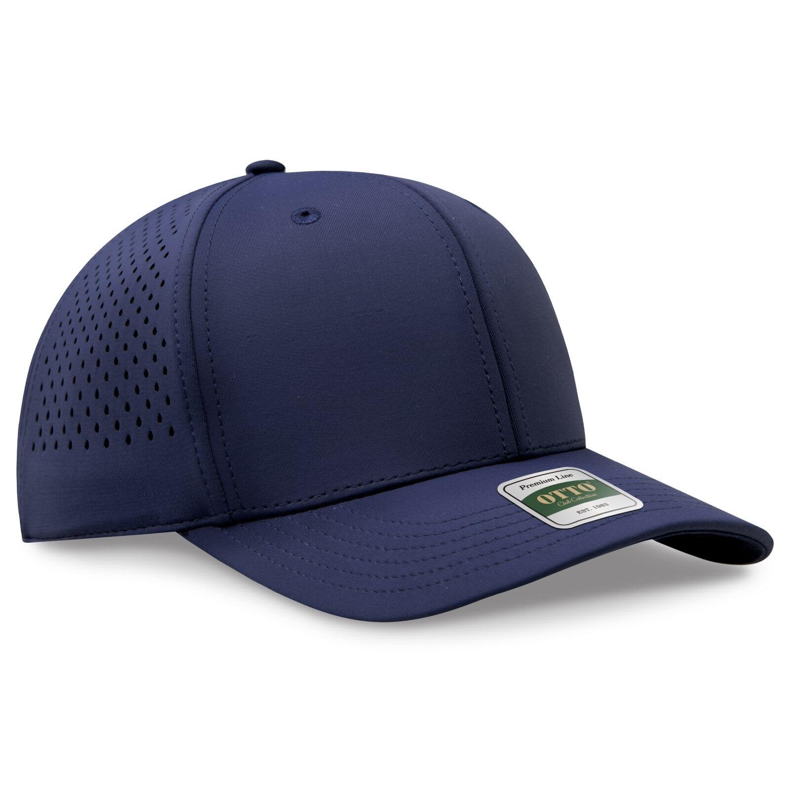 Club Collection 6 Panel Pro Style Perforated Cap C3-102