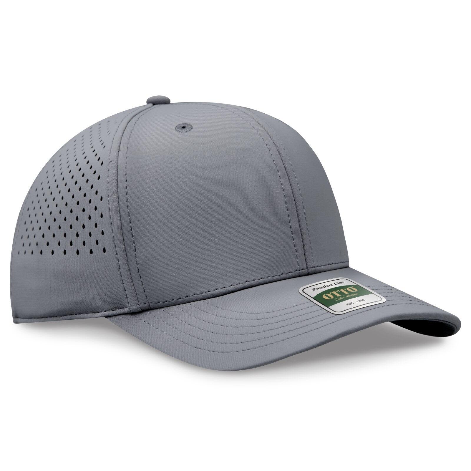Club Collection 6 Panel Pro Style Perforated Cap C3-113