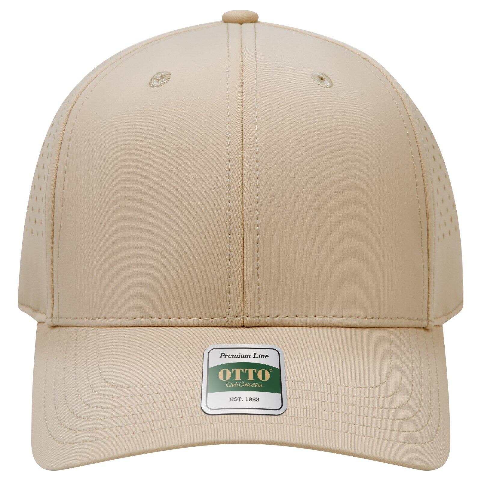 Club Collection 6 Panel Pro Style Perforated Cap C3-102