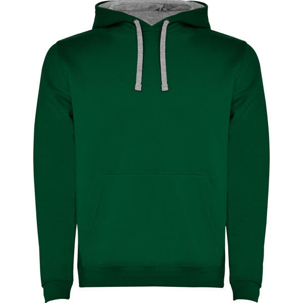 Bottle Green/Heather Grey
