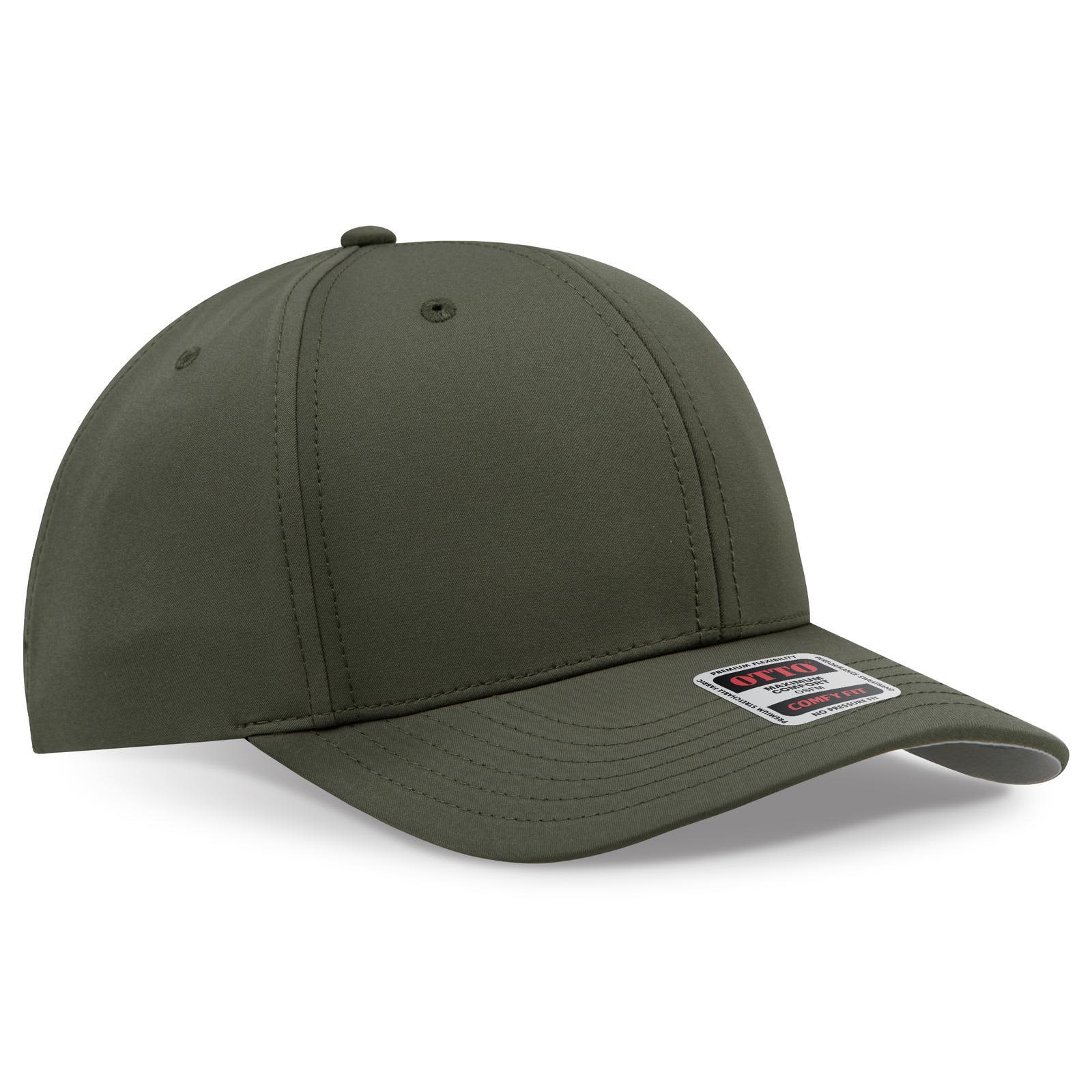 6 Panel Mid Profile Baseball Cap C3-110-2