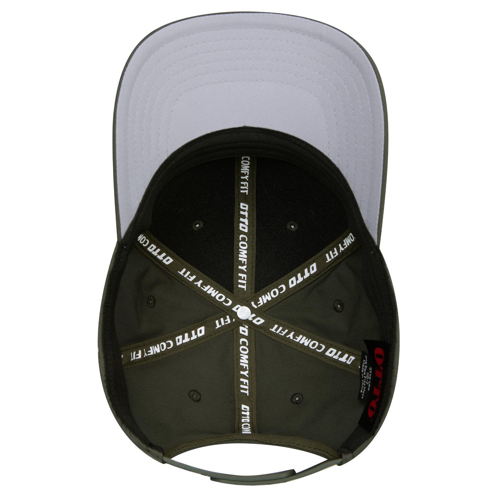 6 Panel Mid Profile Baseball Cap C3-110-2