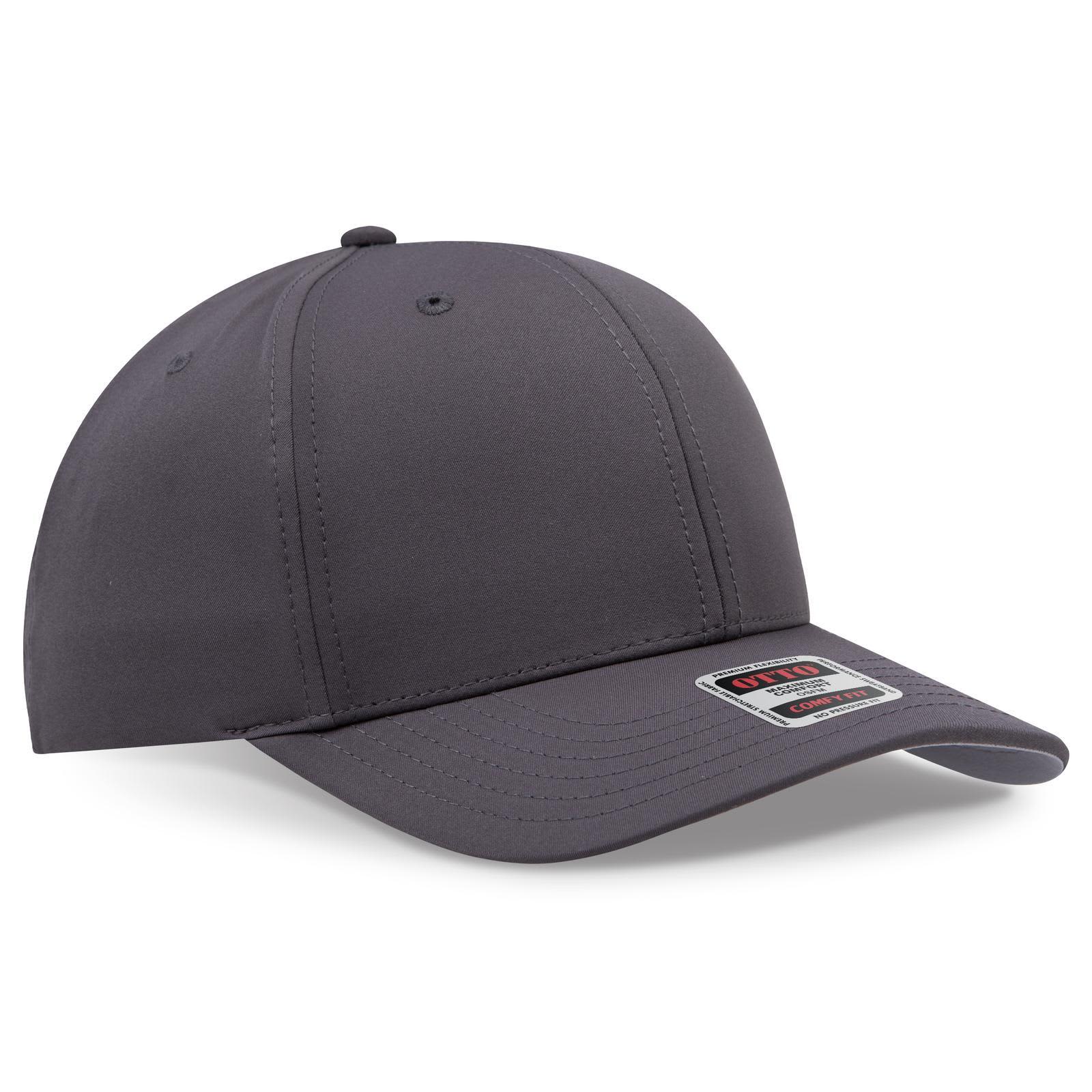 6 Panel Mid Profile Baseball Cap C3-110-2