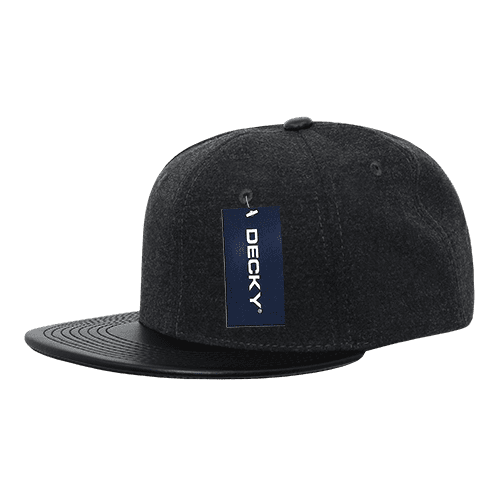 6 Panel High Profile Structured Melton Snapback promotional product