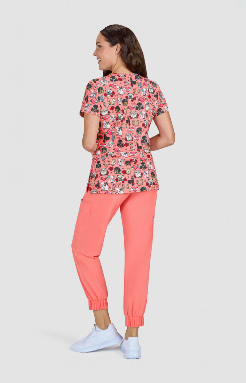 Rosalie Top (Print) C3-1122PRA