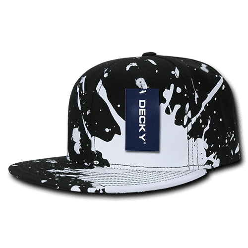 6 Panel High Profile Structured Splat Snapback promotional product