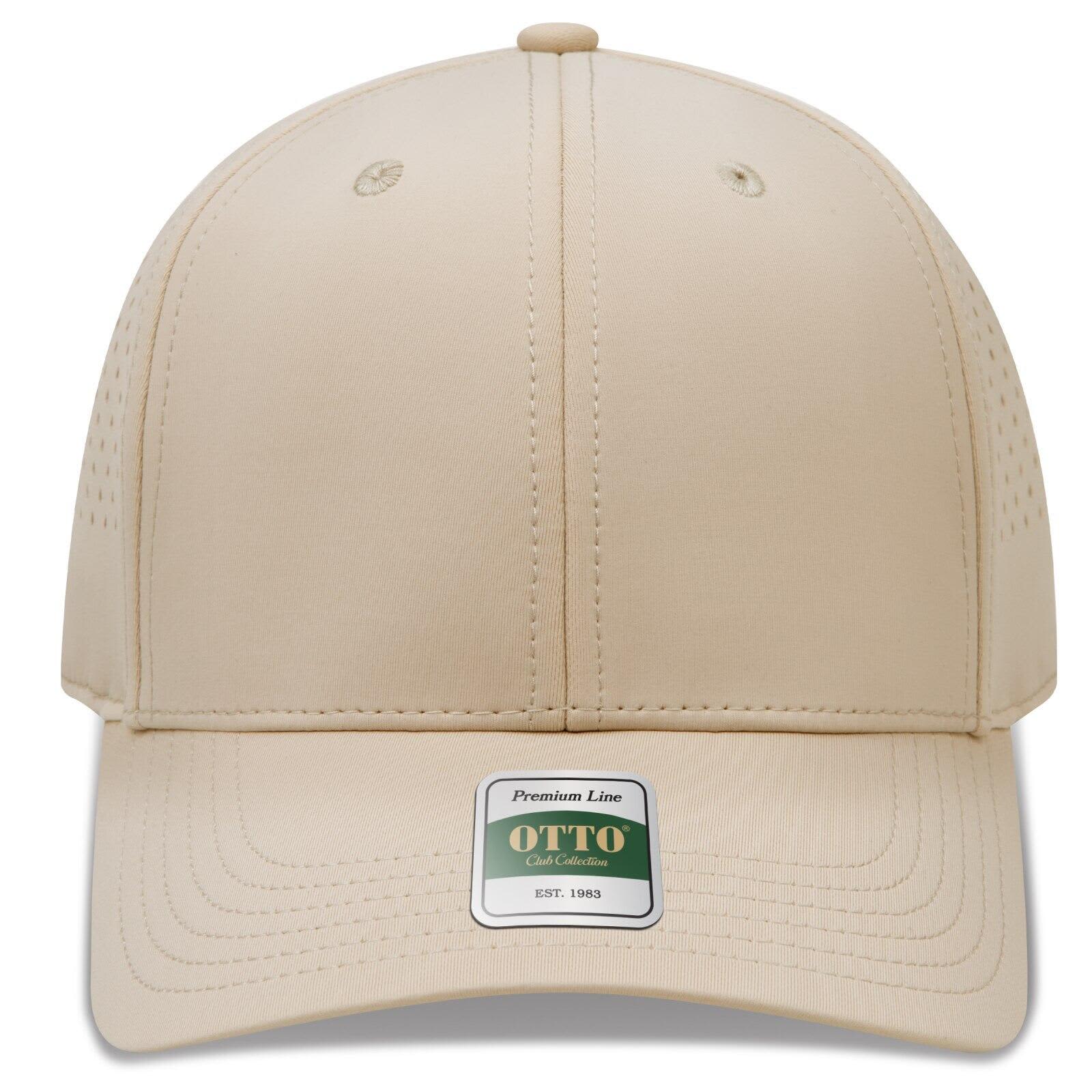 Club Collection 6 Panel Pro Style Perforated Cap C3-113