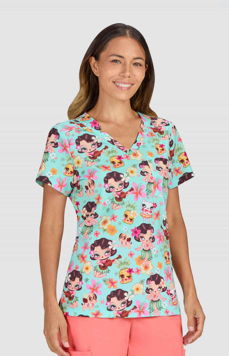 Kiana Top (Print) C3-1132PRA