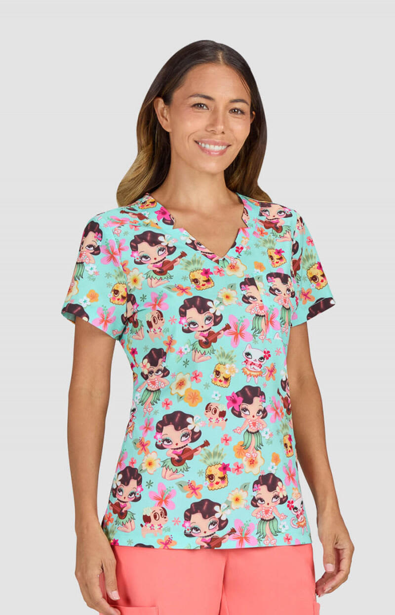 Kiana Top (Print) C3-1132PRA