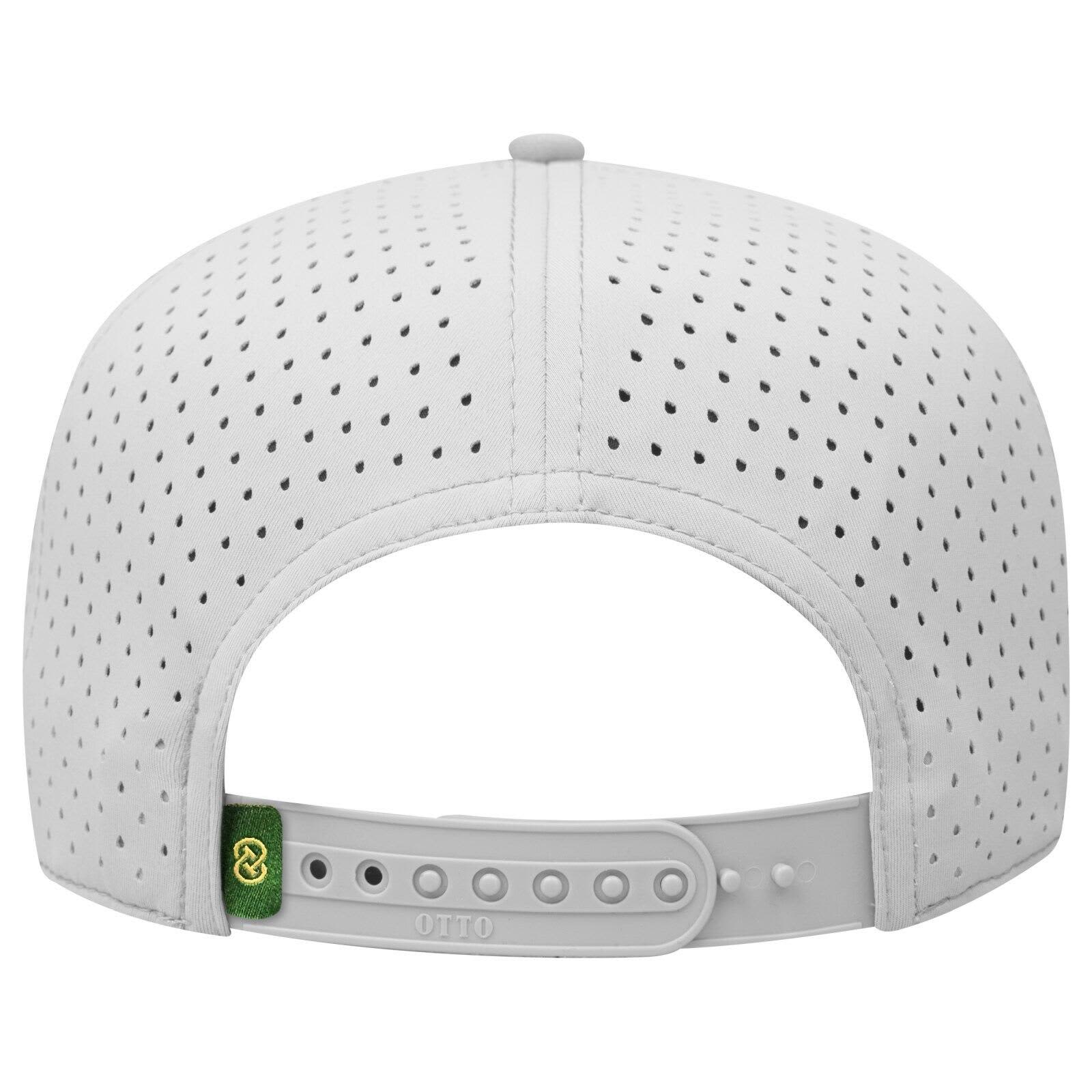 Club Collection 5 Panel Mid Profile Perforated Cap C3-116