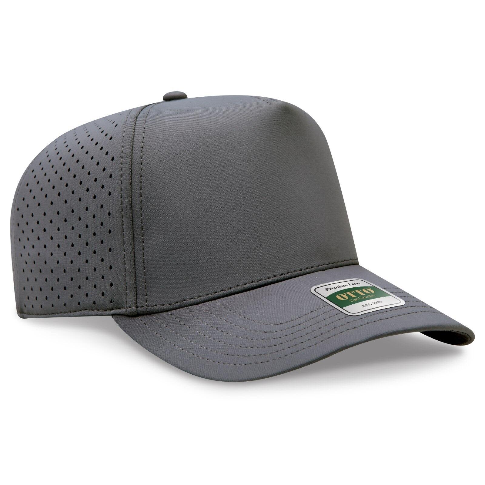 Club Collection 5 Panel Mid Profile Perforated Cap promotional product