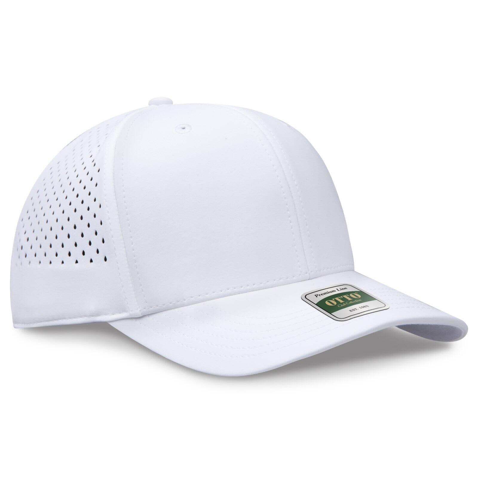 Club Collection 6 Panel Pro Style Perforated Cap C3-117