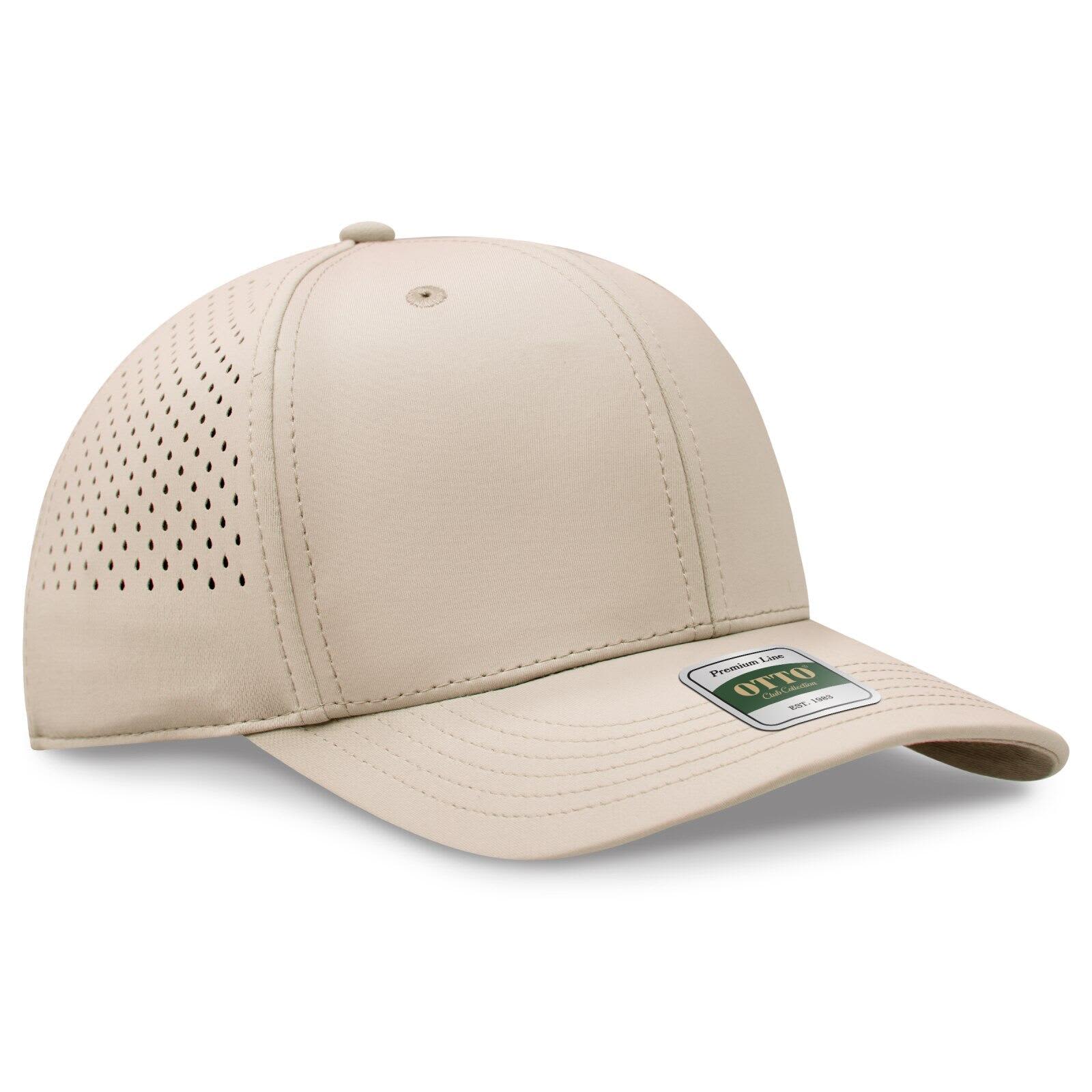 Club Collection 6 Panel Pro Style Perforated Cap C3-117