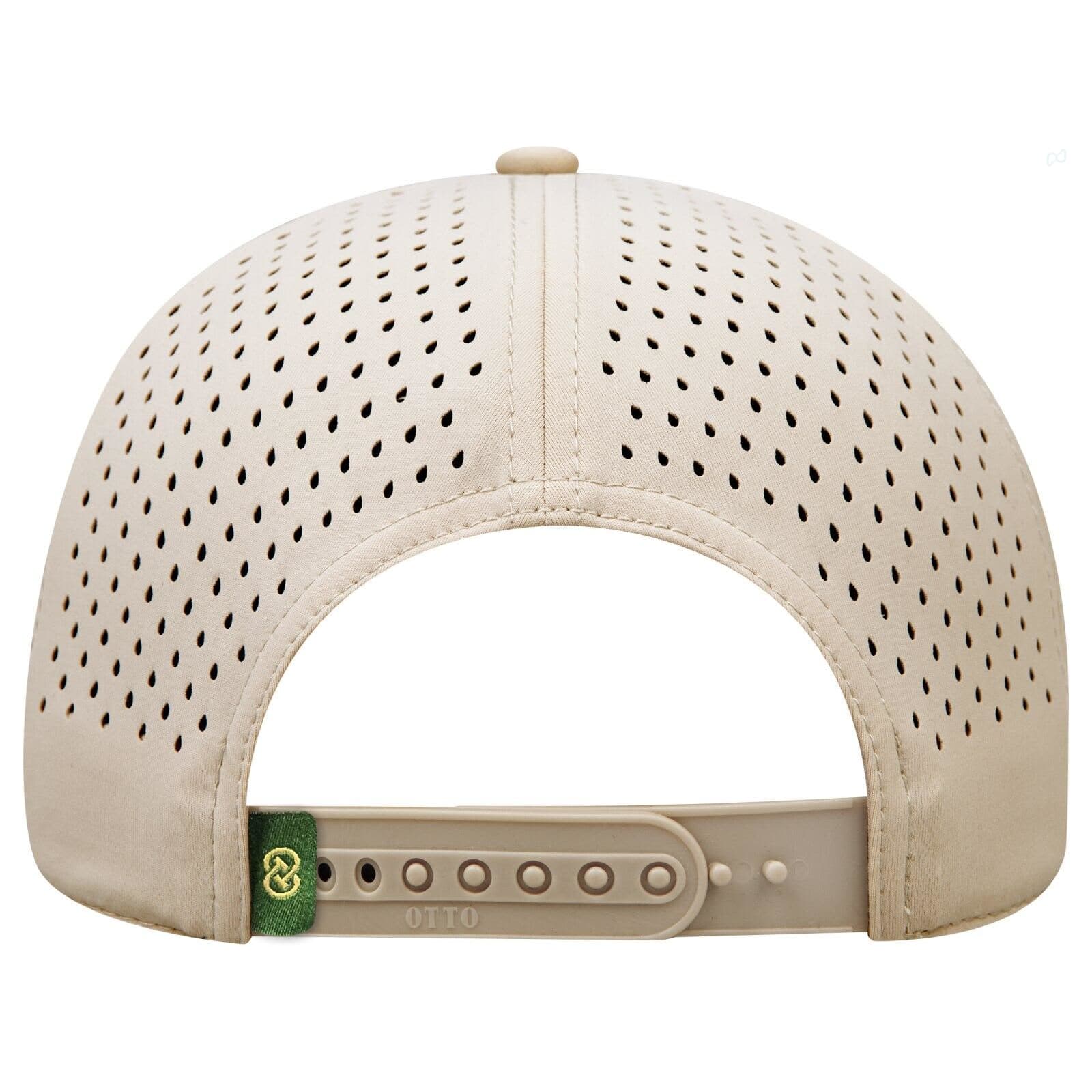 Club Collection 6 Panel Pro Style Perforated Cap C3-117