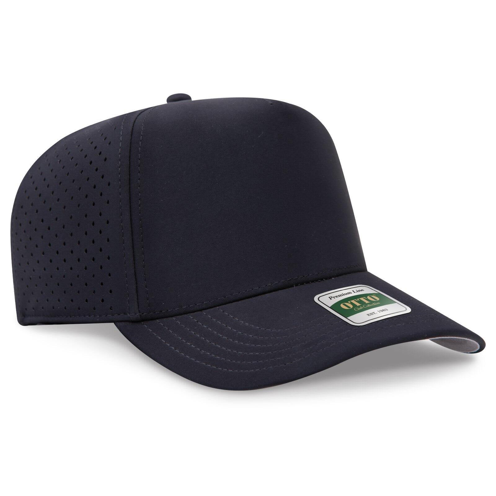 Club Collection 5 Panel Mid Profile Perforated Cap C3-120