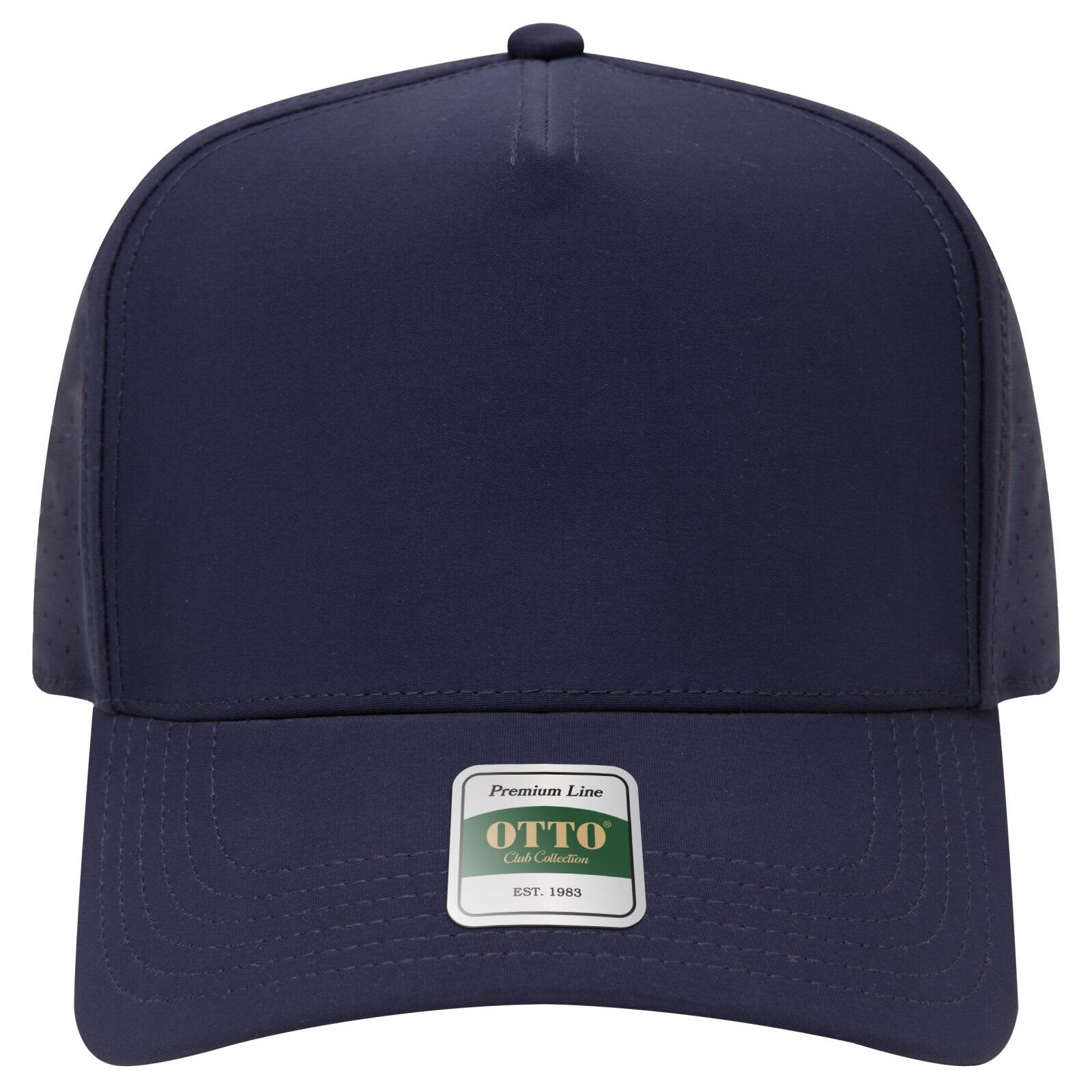 Club Collection 5 Panel Mid Profile Perforated Cap C3-120