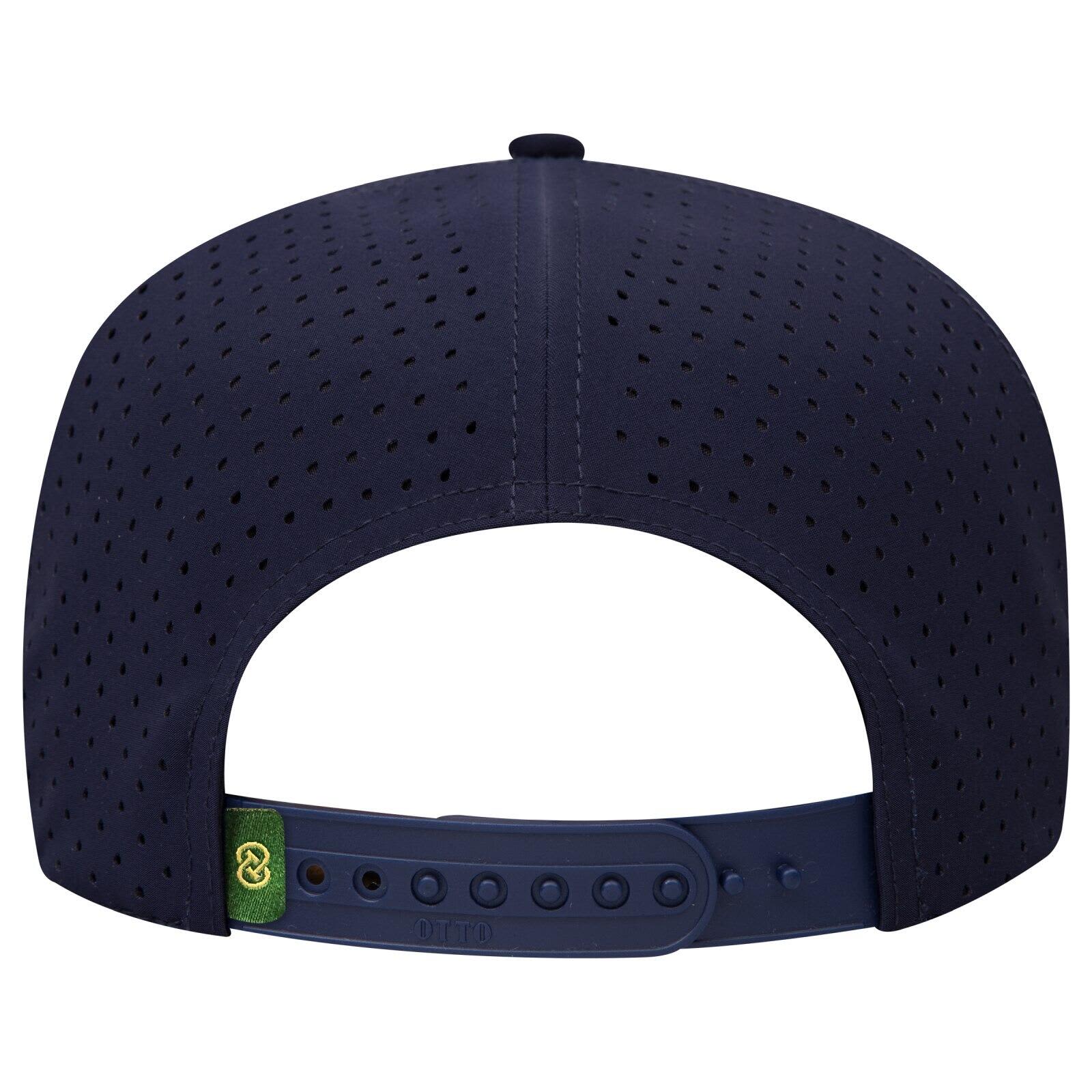Club Collection 5 Panel Mid Profile Perforated Cap C3-120