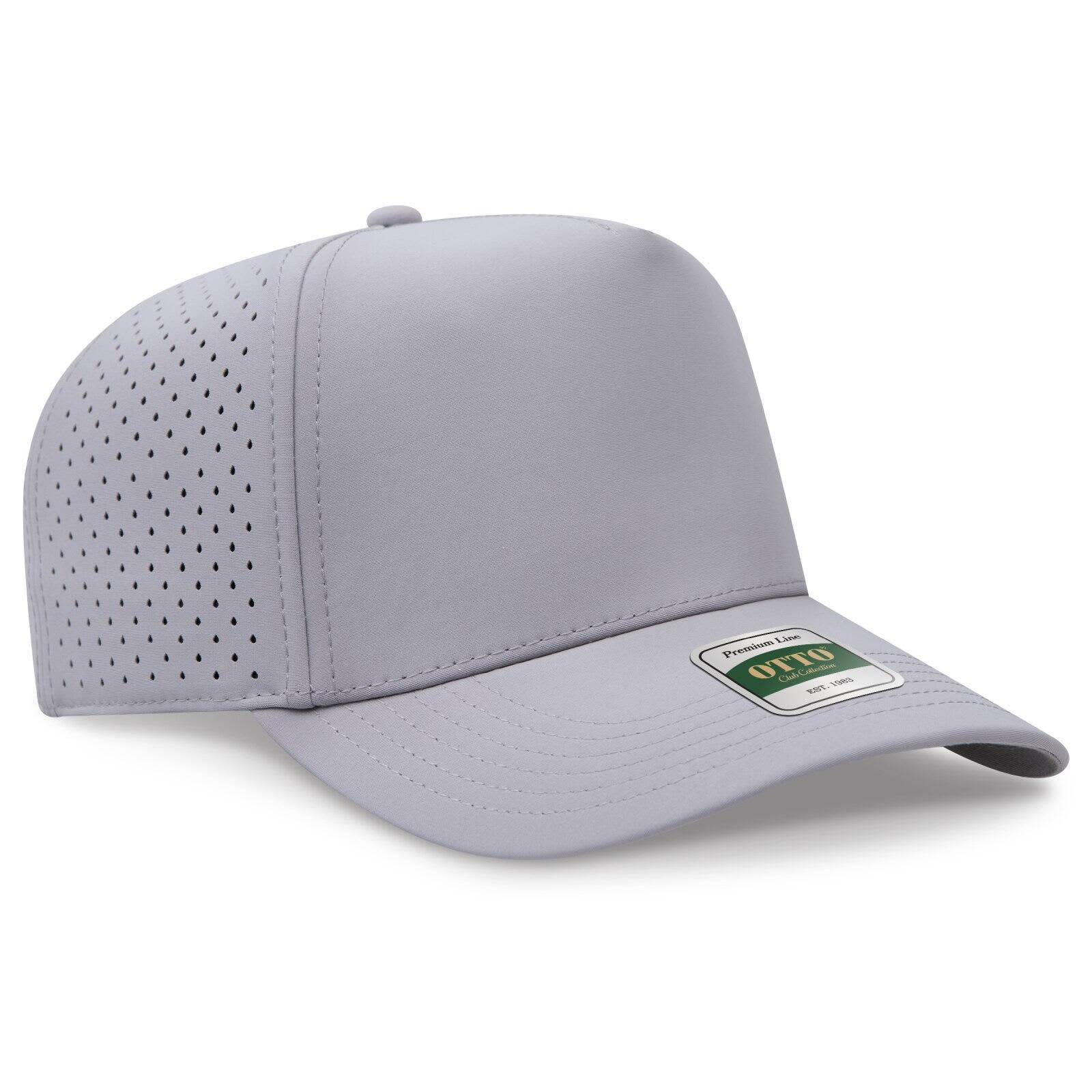 Club Collection 5 Panel Mid Profile Perforated Cap C3-120