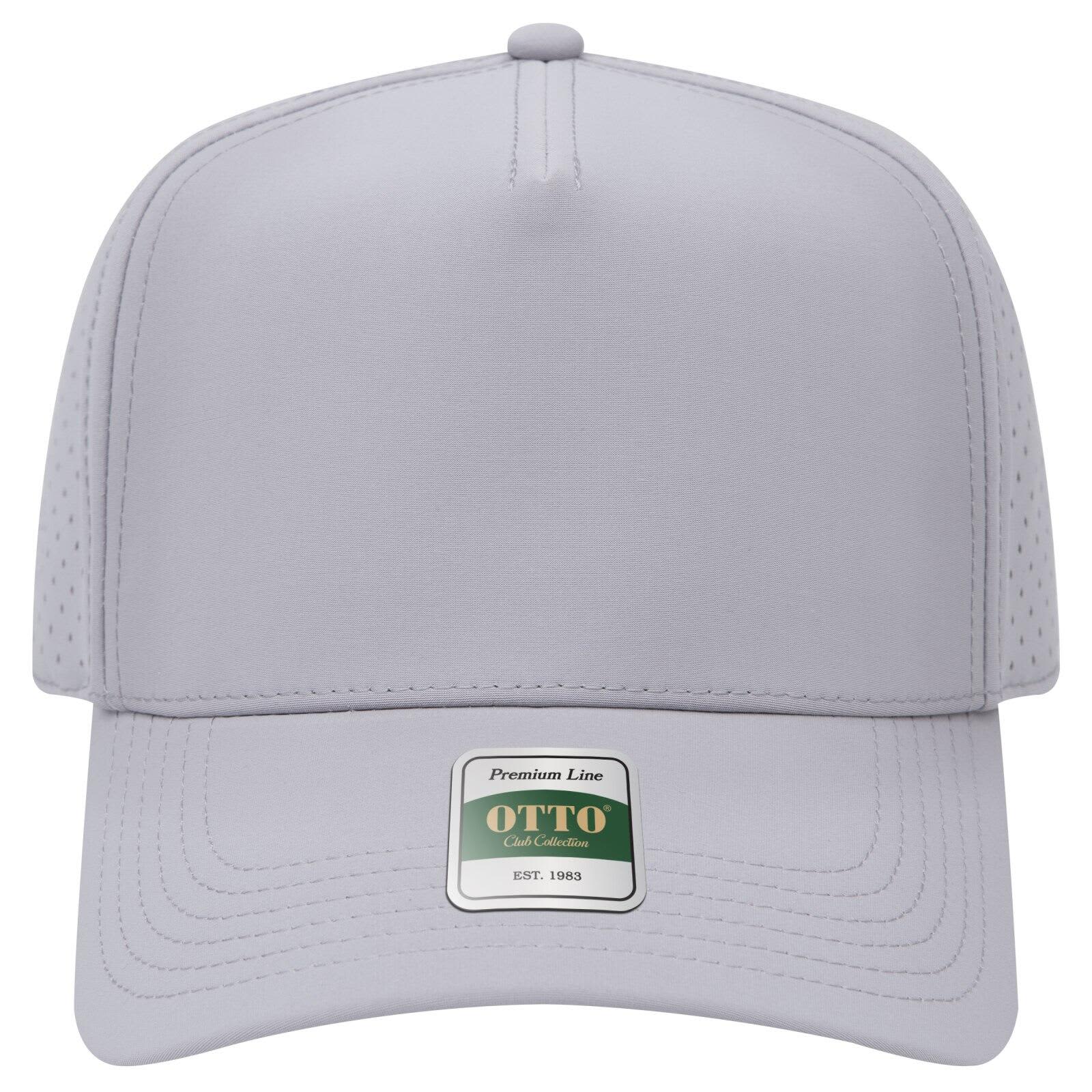 Club Collection 5 Panel Mid Profile Perforated Cap C3-120