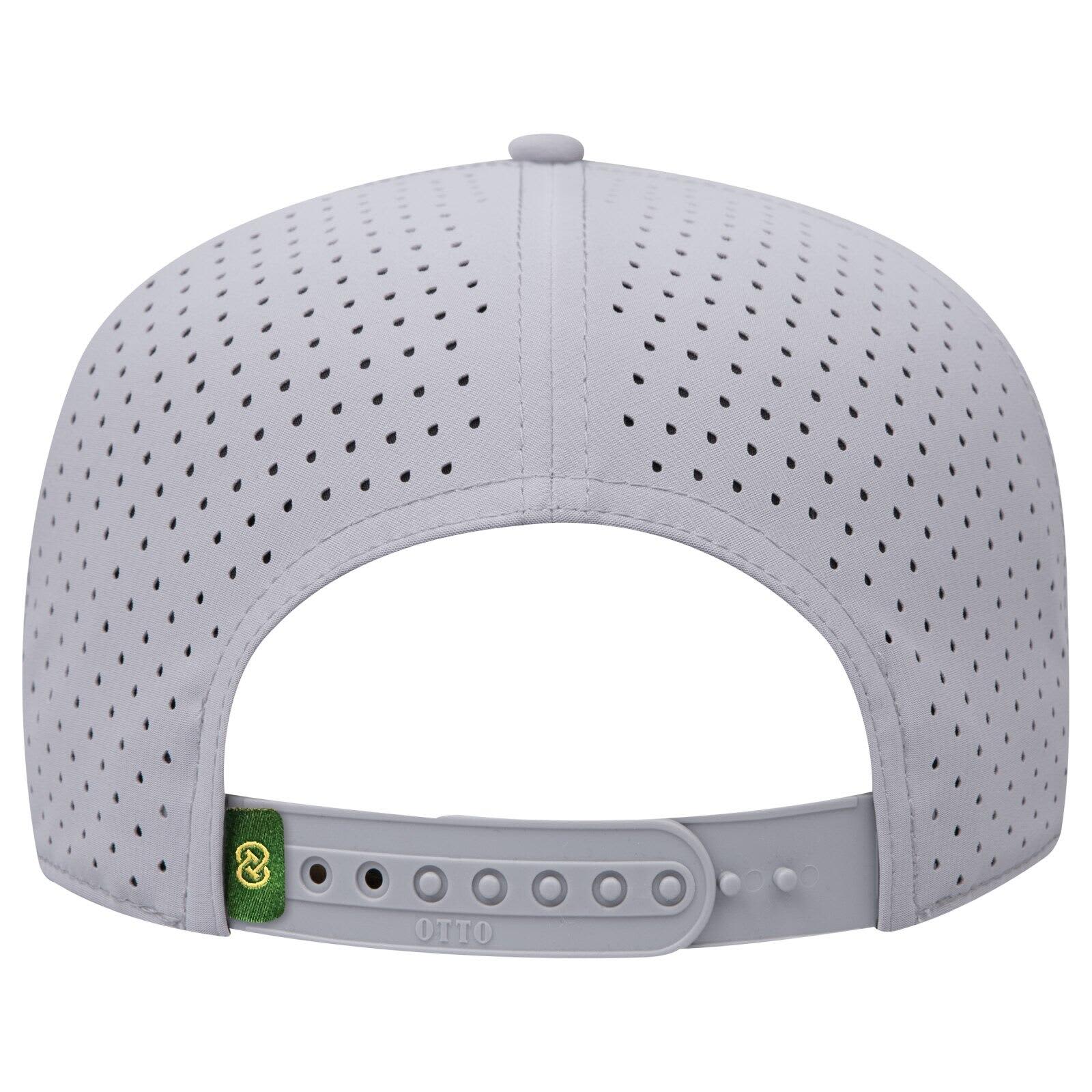 Club Collection 5 Panel Mid Profile Perforated Cap C3-120