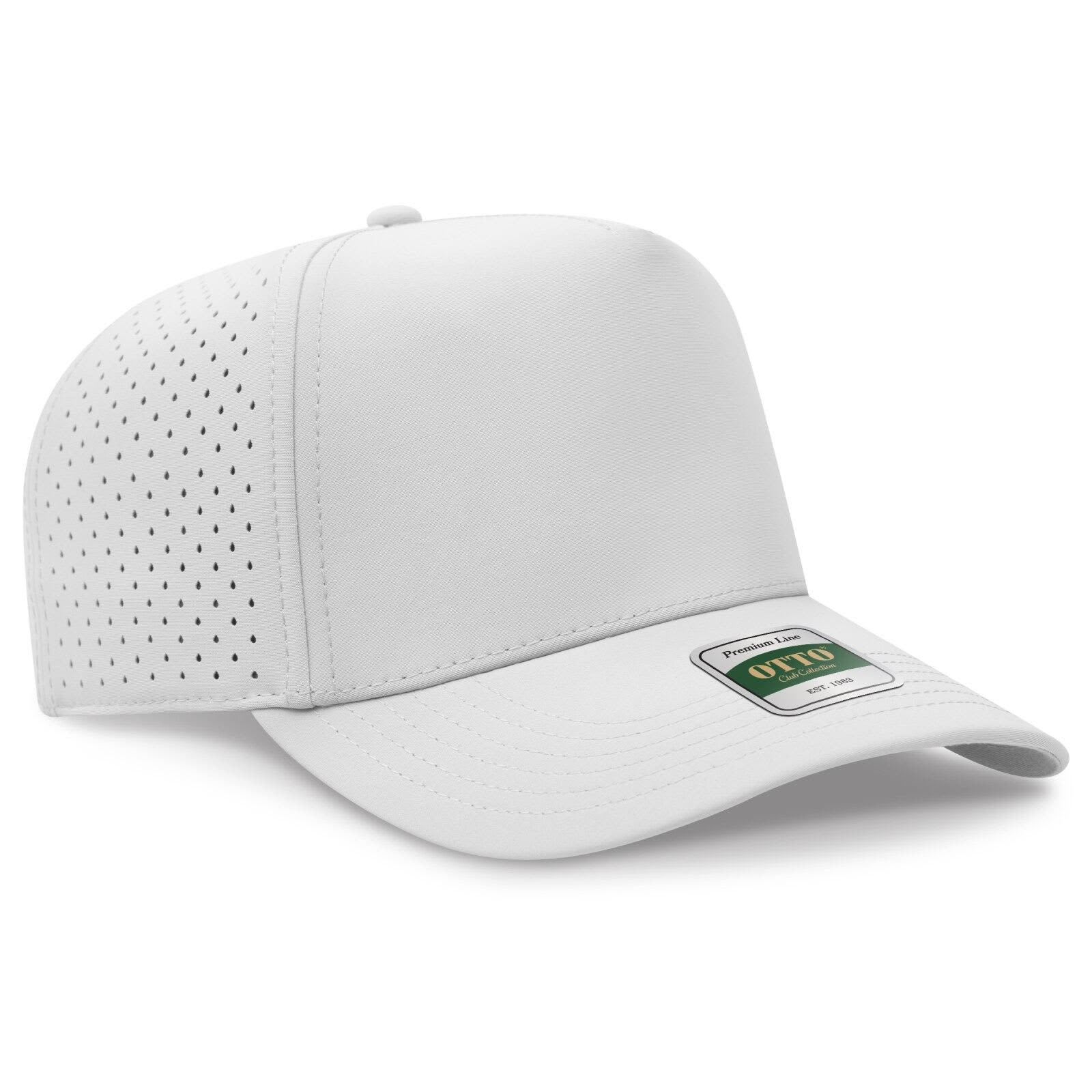 Club Collection 5 Panel Mid Profile Perforated Cap C3-120