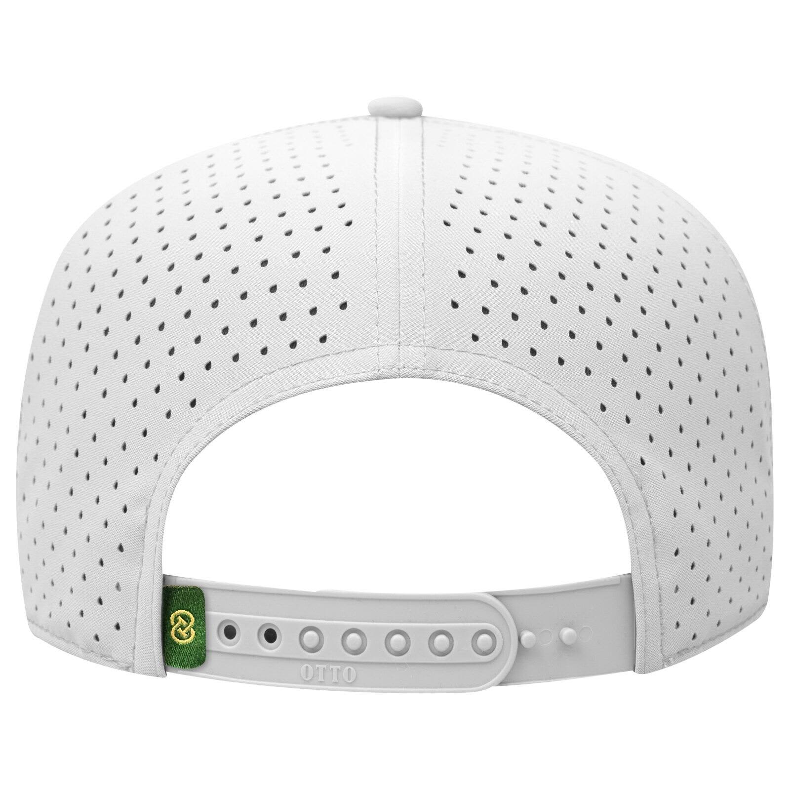 Club Collection 5 Panel Mid Profile Perforated Cap C3-120