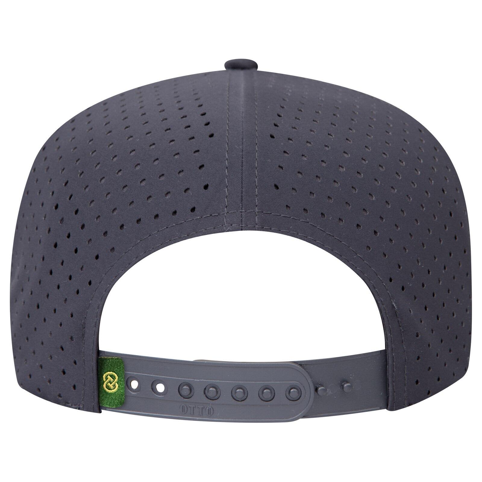 Club Collection 5 Panel Mid Profile Perforated Cap C3-120