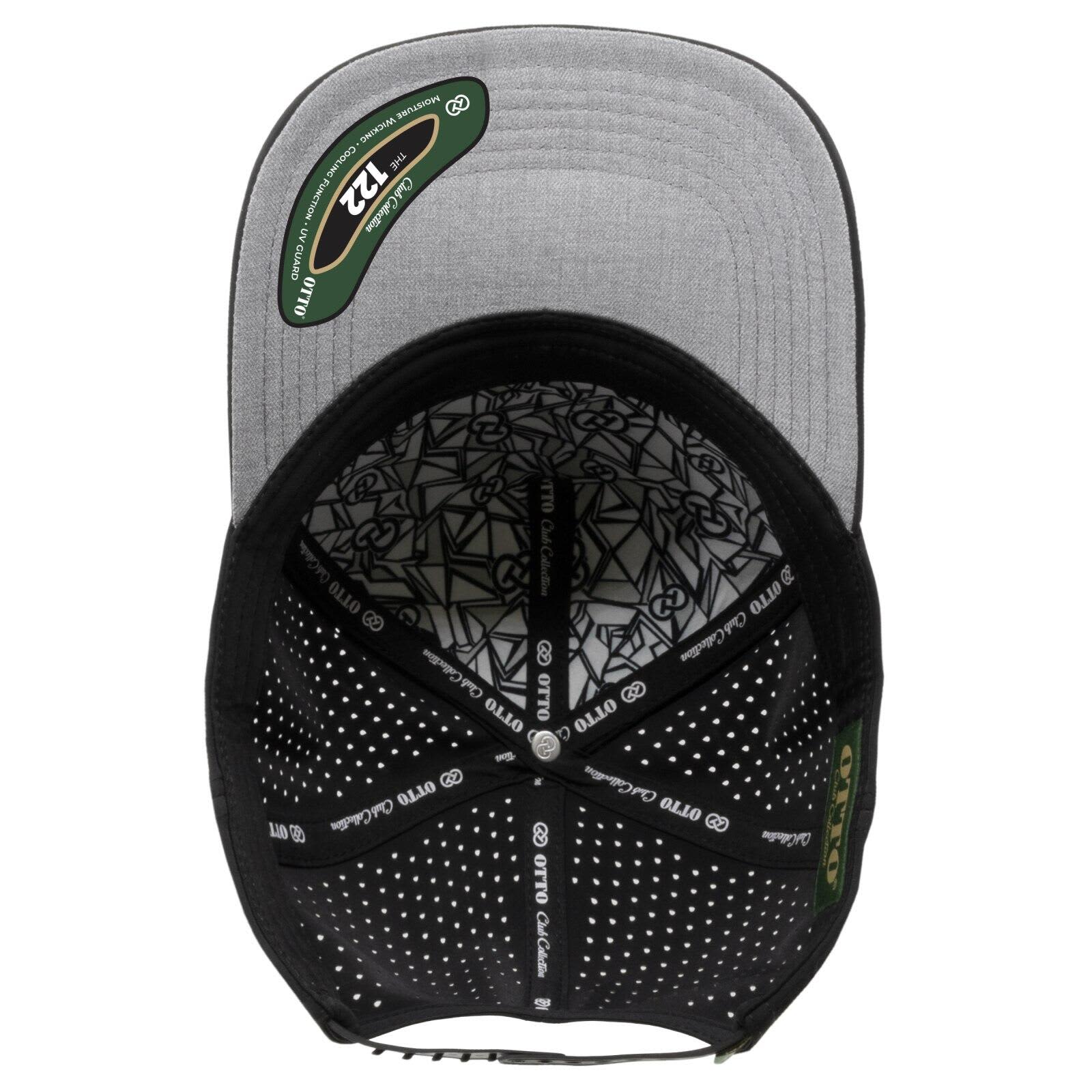 Club Collection 5 Panel Pro Style Perforated Cap C3-122