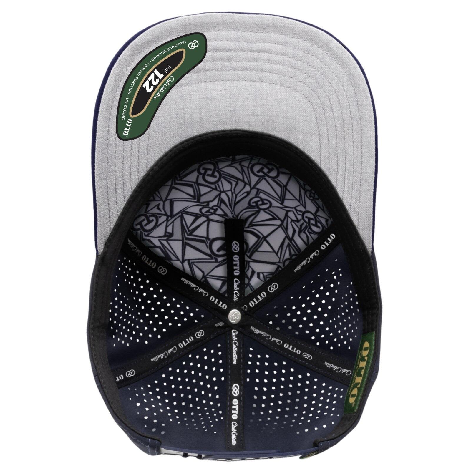 Club Collection 5 Panel Pro Style Perforated Cap C3-122